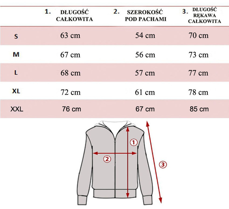 Bluza z kapturem wciągana przez głowę z nadrukiem wzór wilk