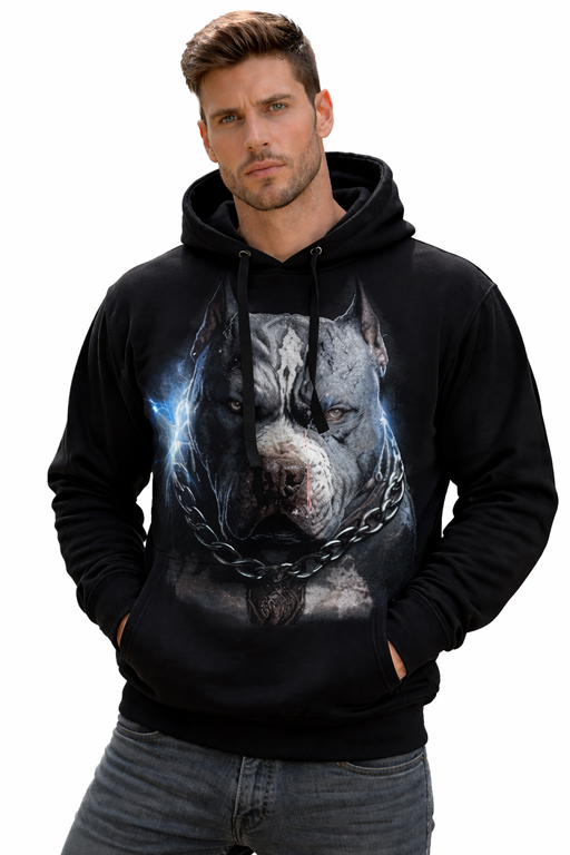 Bluza z nadrukiem wzór zwierzęta - pies (3)